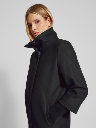 Peek & Cloppenburg Christian Berg Woman SelectionMantel mit Stehkragen in black Discount Store für neue Produkte