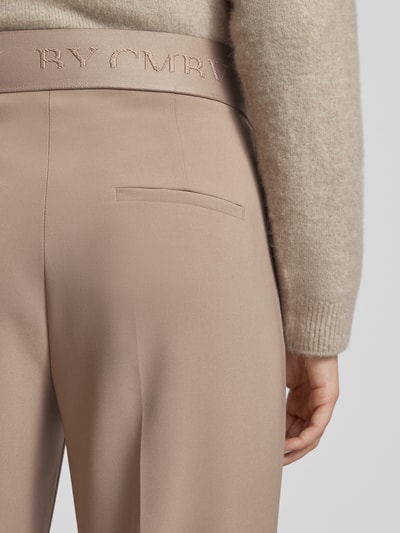 Peek & Cloppenburg CambioStoffhose mit elastischem Bund Modell 'AVA' in beige 50% Rabatt mit kostenlosem Versand