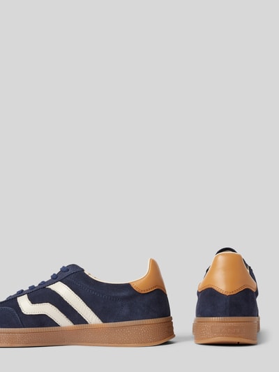 Peek & Cloppenburg GantSneaker aus Leder mit Label-Stitching Modell 'Cuzima' in bleu Im Verkauf