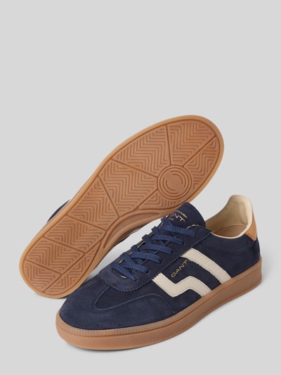Peek & Cloppenburg GantSneaker aus Leder mit Label-Stitching Modell 'Cuzima' in bleu Im Verkauf