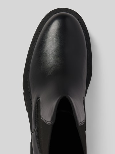 Peek & Cloppenburg TamarisChelsea Boots in Leder-Optik in black Auslauf
