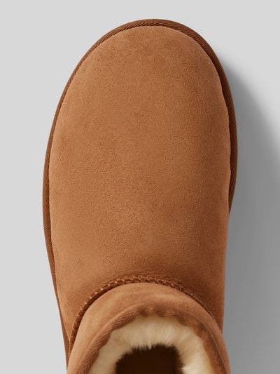 Peek & Cloppenburg UGGBoots aus Leder Modell 'CLASSIC MINI' in camel Verkauf