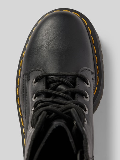 Peek & Cloppenburg Dr. MartensSchnürboots aus Leder mit Ziernaht Modell 'Jadon' in black Schlussverkauf