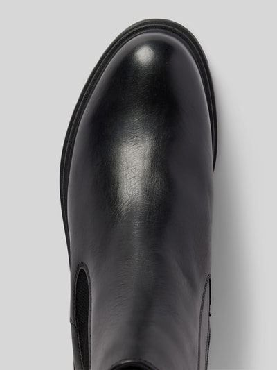 Peek & Cloppenburg TamarisStiefeletten aus Leder mit elastischen Einsätzen in black Günstiger Verkauf