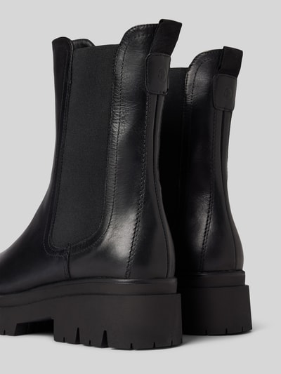 Peek & Cloppenburg TamarisChelsea Boots mit elastischem Einsatz in black Kostenloser Versand