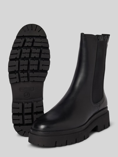 Peek & Cloppenburg TamarisChelsea Boots mit elastischem Einsatz in black Kostenloser Versand