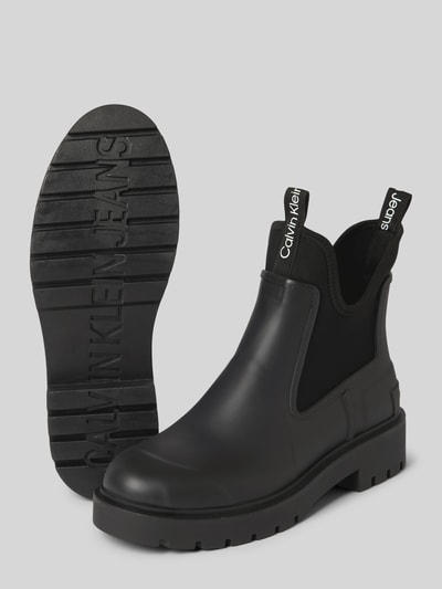 Peek & Cloppenburg Calvin Klein JeansGummistiefel mit Label-Detail in black Limitierter Zeitrabatt