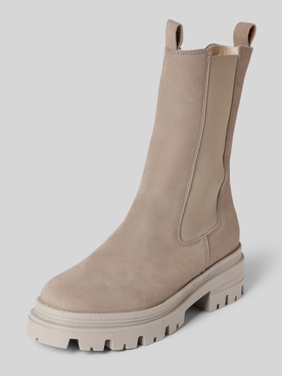 Peek & Cloppenburg TamarisChelsea Boots mit elastischem Einsatz in hellgrau