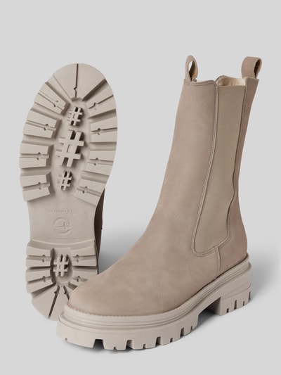Peek & Cloppenburg TamarisChelsea Boots mit elastischem Einsatz in hellgrau Fabrik Onlineshop