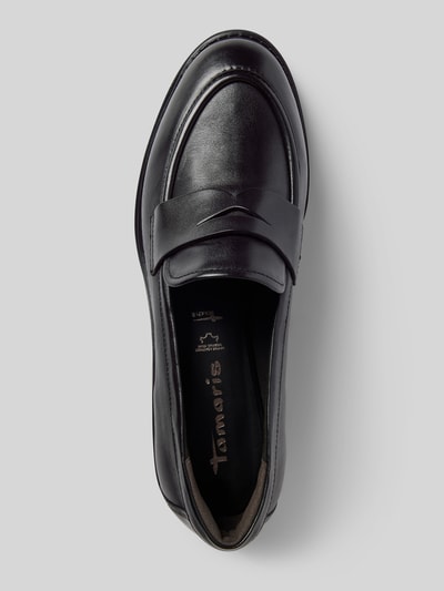 Peek & Cloppenburg TamarisLederloafer mit Schaftbrücke in black Sonderangebot