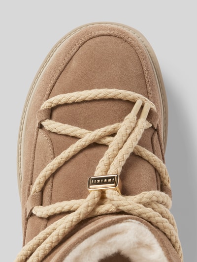 Peek & Cloppenburg INUIKIILederstiefel mit Plateausohle in beige Versandkostenfrei