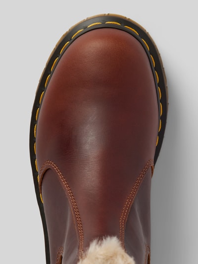 Peek & Cloppenburg Dr. MartensChelsea Boots aus Leder mit Innenfutter Modell 'Leonore' in cognac Begrenztes Angebot