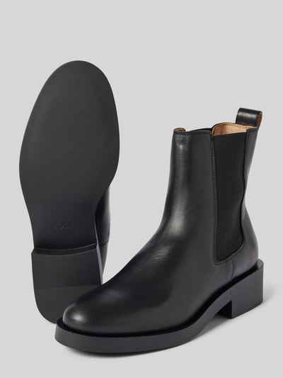 Peek & Cloppenburg BOSSChelsea Boots mit elastischen Einsätzen Modell 'Iryna' in black Saisonschlussverkauf