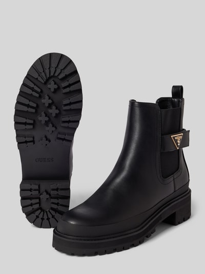 Peek & Cloppenburg GuessChelsea Boots mit Logo-Applikation Modell 'BENSLY' in black Top Angebot