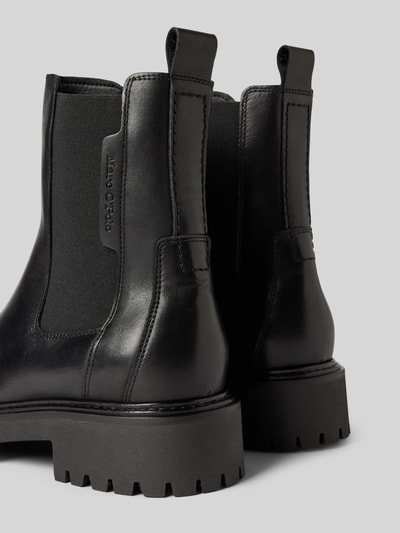 Peek & Cloppenburg Marc O'PoloChelsea Boots mit Zugschlaufe Modell 'PHIA' in black Online Outlet