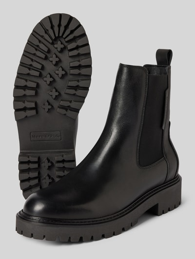 Peek & Cloppenburg Marc O'PoloChelsea Boots mit Zugschlaufe Modell 'PHIA' in black Online Outlet