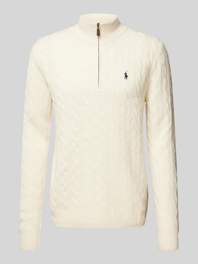 Peek & Cloppenburg Polo Ralph LaurenPullover mit Kaschmiranteil in offwhite Blitzangebot