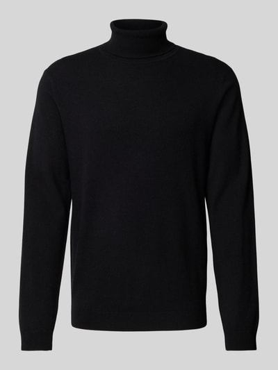 Peek & Cloppenburg MCNEALStrickpullover mit Rollkragen in black Große Rabatte