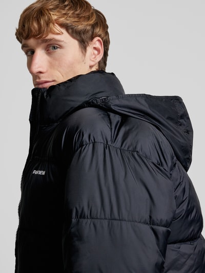 Peek & Cloppenburg REVIEWSteppjacke mit Stehkragen in black Neuheiten