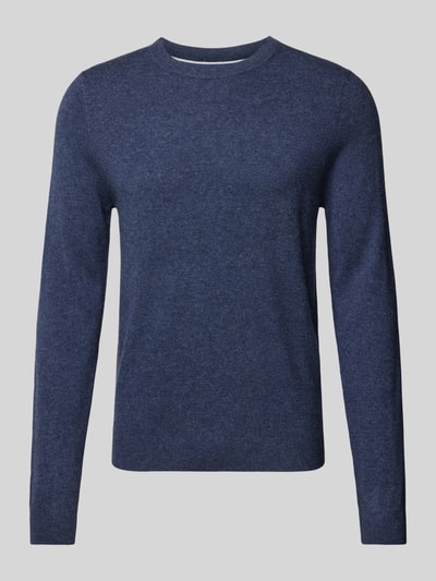 Peek & Cloppenburg MCNEALStrickpullover mit Rundhalsausschnitt in dunkelblau melange Bestseller