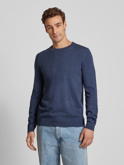 Peek & Cloppenburg MCNEALStrickpullover mit Rundhalsausschnitt in dunkelblau melange Bestseller