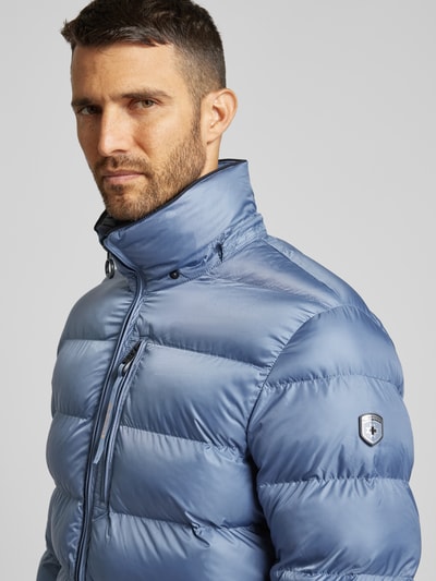 Peek & Cloppenburg WellensteynSteppjacke mit Label-Detail Modell 'BLACKBIRD' in stein Saisonale Angebote
