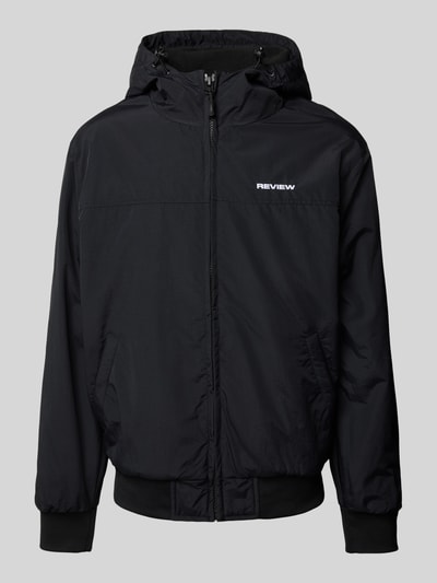 Peek & Cloppenburg REVIEWBlouson mit Eingrifftaschen Modell 'BASIC' in black Riesige Ersparnisse