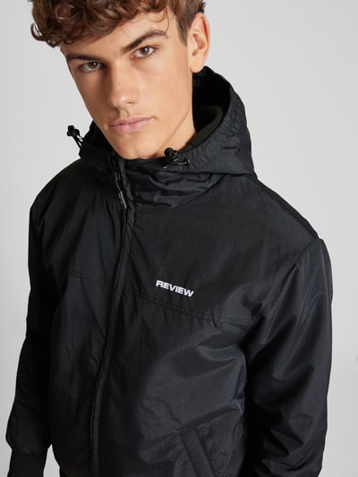 Peek & Cloppenburg REVIEWBlouson mit Eingrifftaschen Modell 'BASIC' in black Riesige Ersparnisse