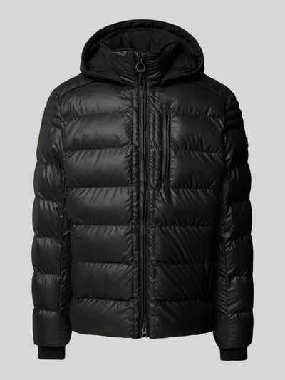 Peek & Cloppenburg WellensteynSteppjacke mit Kapuze Modell 'BLACKJACK' in black Tiefpreis