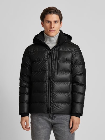 Peek & Cloppenburg WellensteynSteppjacke mit Kapuze Modell 'BLACKJACK' in black Tiefpreis