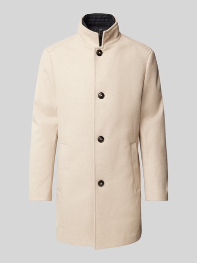 Peek & Cloppenburg MCNEALMantel mit Stehkragen in beige Begrenzte Freigabe
