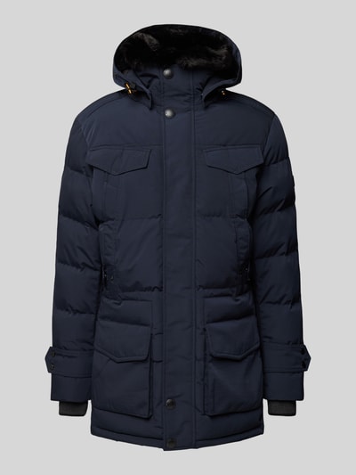 Peek & Cloppenburg WellensteynFunktionsjacke mit Kapuze Modell 'SEAMASTER' in marine Letzte 2 Tage