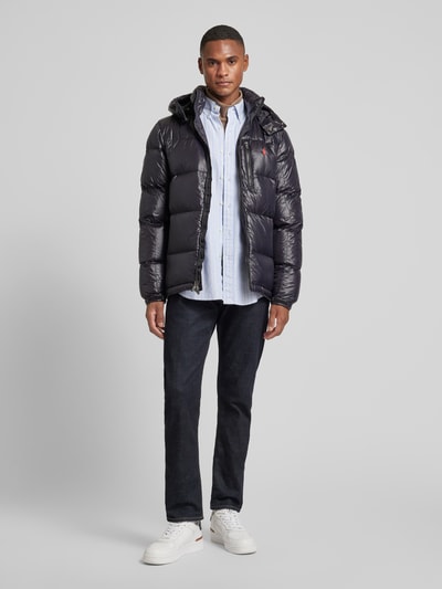 Peek & Cloppenburg Polo Ralph LaurenDaunenjacke mit Logo-Stitching Modell 'EL CAP' in black