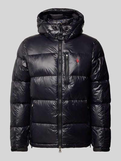 Peek & Cloppenburg Polo Ralph LaurenDaunenjacke mit Logo-Stitching Modell 'EL CAP' in black Zeitbegrenzte Promotion
