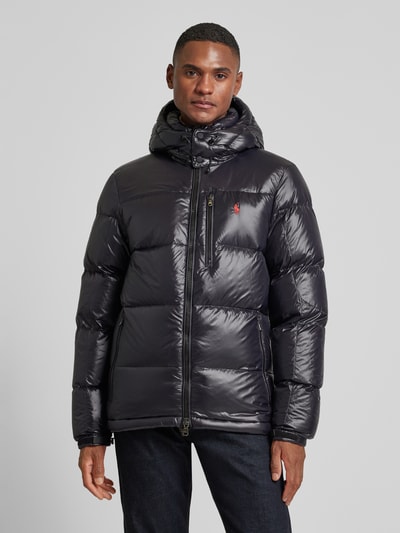 Peek & Cloppenburg Polo Ralph LaurenDaunenjacke mit Logo-Stitching Modell 'EL CAP' in black Zeitbegrenzte Promotion
