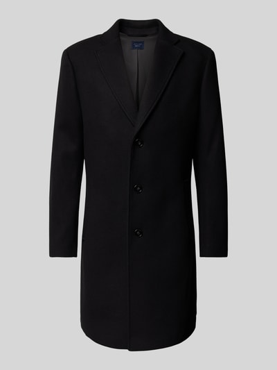Peek & Cloppenburg Christian Berg MenMantel mit Leistentaschen in black Bis zu 50% Rabatt