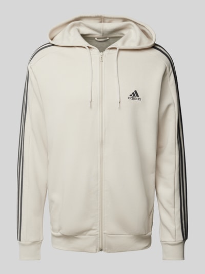 Peek & Cloppenburg ADIDAS SPORTSWEARSweatjacke mit Logo-Stitching in sand Vierteljährliche Förderung