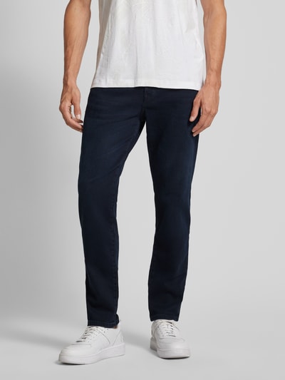 Peek & Cloppenburg BOSS OrangeRegular Fit Jeans mit Label-Applikation Modell 'Re.Maine' in ocean Nur noch ein Tag übrig