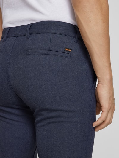 Peek & Cloppenburg BOSS OrangeChino mit französischen Eingrifftaschen in marine Kostenloser Versand international