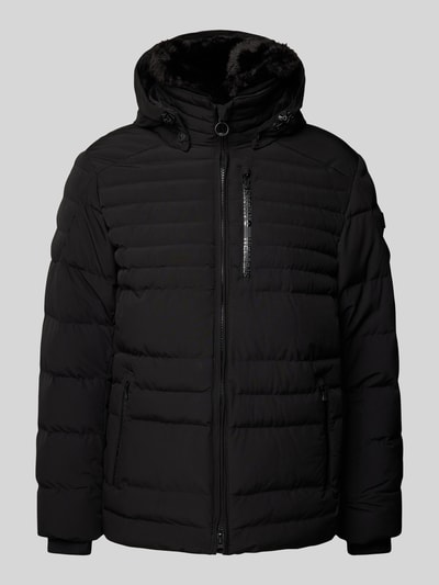 Peek & Cloppenburg WellensteynFunktionsjacke mit Reißverschlusstaschen Modell 'POLAR' in black Speichern exportieren