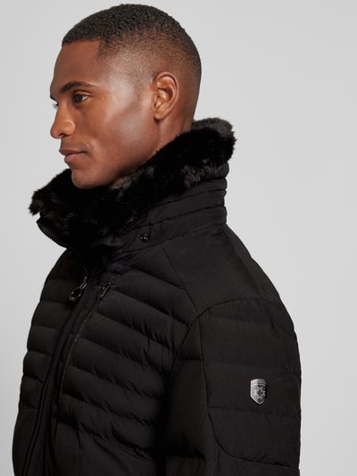 Peek & Cloppenburg WellensteynFunktionsjacke mit Reißverschlusstaschen Modell 'POLAR' in black Speichern exportieren
