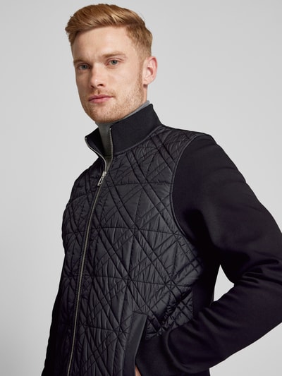 Peek & Cloppenburg JOOP! CollectionSweatjacke mit Reißverschluss in black 50% Rabatt für begrenzte Zeit