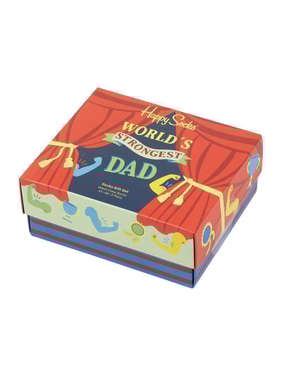 Peek & Cloppenburg Happy SocksSocken im 2er-Pack in Geschenkbox in rot Fabrikverkauf