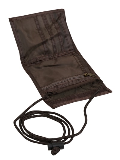 Peek & Cloppenburg camel activePortemonnaie mit Schulterriemen in dunkelbraun Sonderangebot