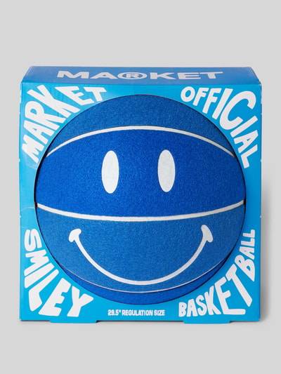 Peek & Cloppenburg MARKETBasketball mit Label-Print Modell 'SMILEY MADRID' in dunkelblau