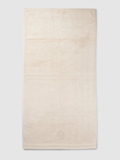 Peek & Cloppenburg GantHandtuch mit Label-Stitching in beige Flash Sale