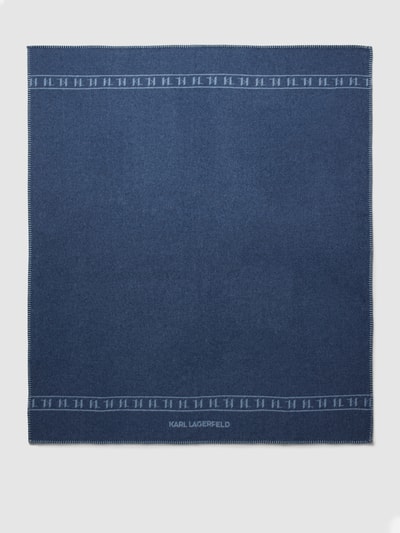 Peek & Cloppenburg Karl LagerfeldDecke mit Label-Details in bleu