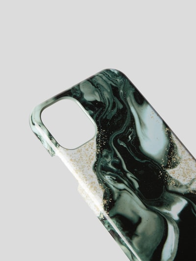 Peek & Cloppenburg Ideal of SwedenSmartphone-Hülle mit Allover-Muster iPhone 11/XR in oliv Lagerräumung