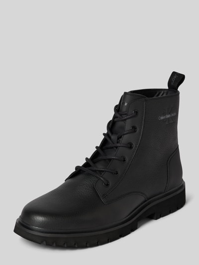 Peek & Cloppenburg Calvin Klein JeansChelsea Boots mit Label-Detail in black