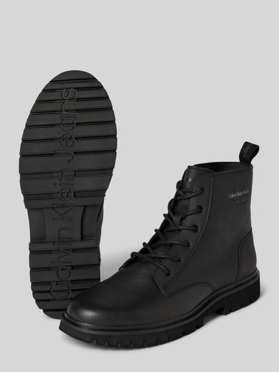 Peek & Cloppenburg Calvin Klein JeansChelsea Boots mit Label-Detail in black Riesige Ersparnisse